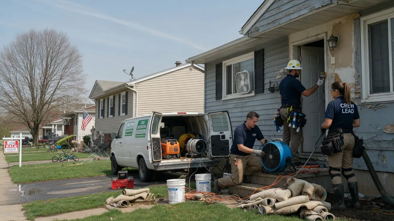 Flood Cleanup in Lansdowne, PA near me